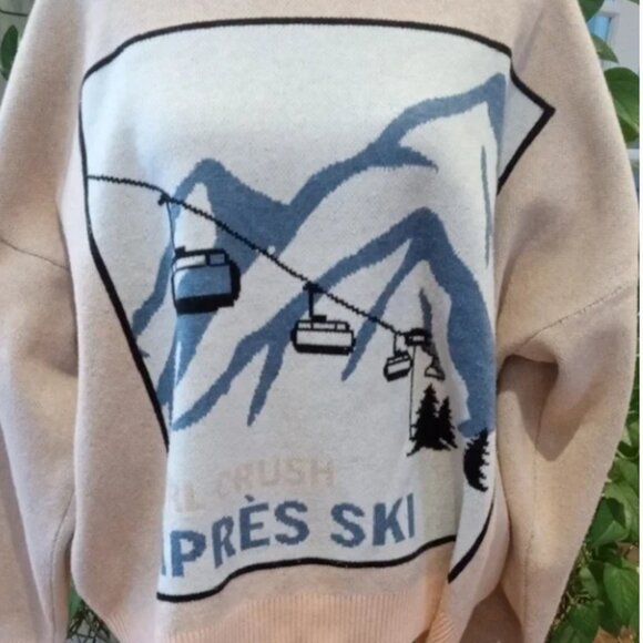 Girl Crush"Après Ski" Knit Sweater - Picture 1 of 12
